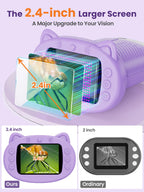 1000X Portable Kids Microscope - 2.4" HD Screen Discovery Kit 🔬✨