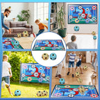 2-in-1 Kick & Score Soccer Target Set - Indoor Safe & Outdoor Ready ⚽️🥅