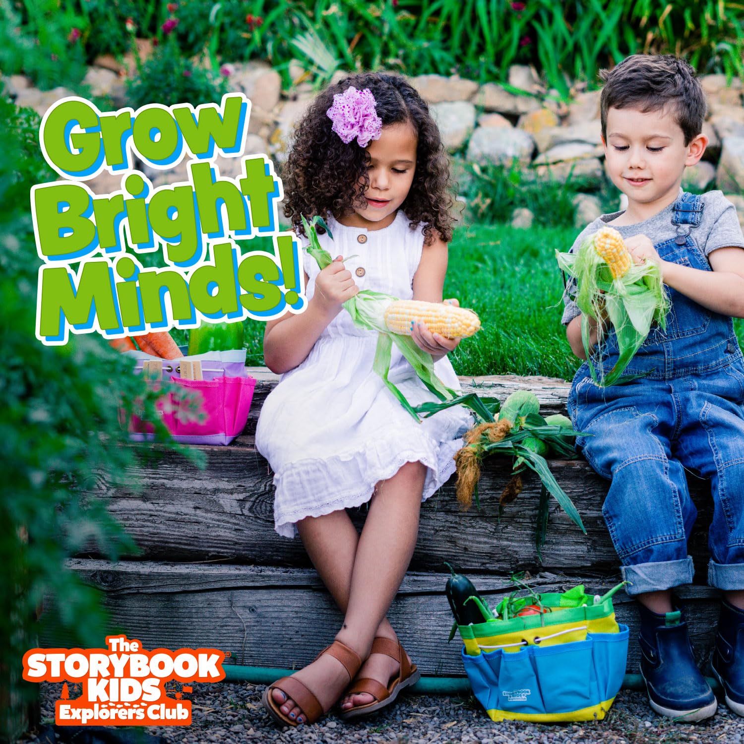 Kids Floral Garden Tool Set | 10-Piece Toddler Gardening Kit 🌿