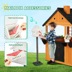 Deluxe Wooden Playhouse - All-in-One Garden Activity Station 🏠🌳