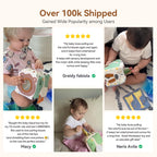 Baby Tissue Box Toy | Montessori Sensory Toy for Babies 6-12 Months 🎁